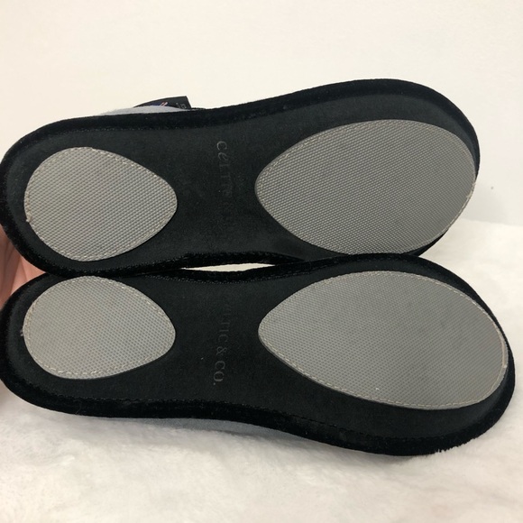 Celtic & Co Gray Shearling Ballerina Slipper Women’s Size 7 - Picture 4 of 8
